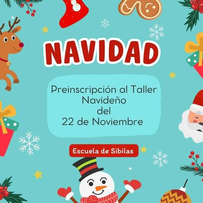 PREINSCRIPCIÓN Taller Navideño 2025
